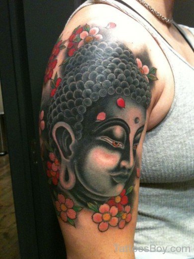 Frankie Buddhist Tattoo Design-TB1092