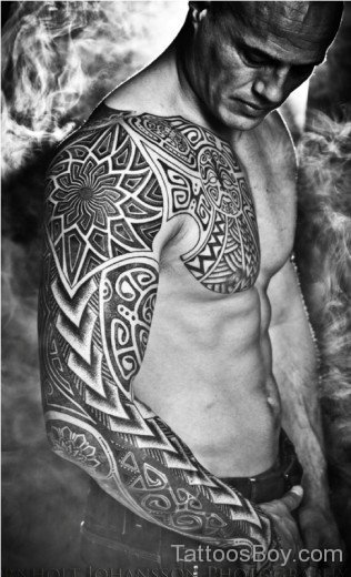 Funky Full Sleeve Tattoo-TB1099