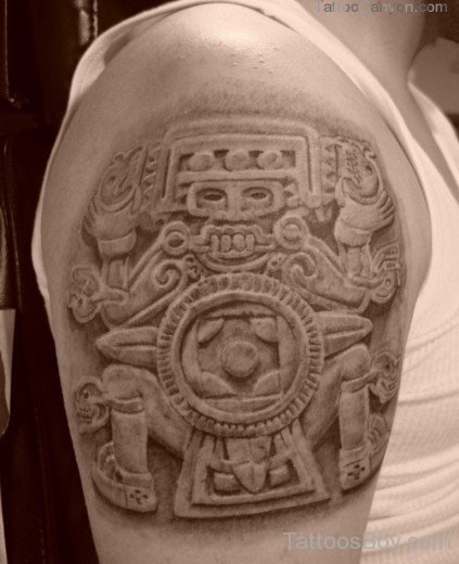 Gey Inked  Aztec Tattoo-TB1214