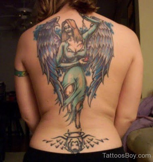 Girls Guardian Angels Tattoo-TB12083