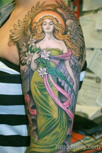 Gracful Angel Tattoo