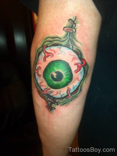 Green Eye Tattoo-tb155