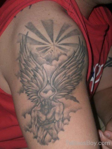 Guardian Angel Tattoo 8-TB12094