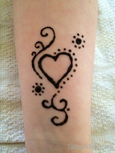 Heart Tattoo-TB12134