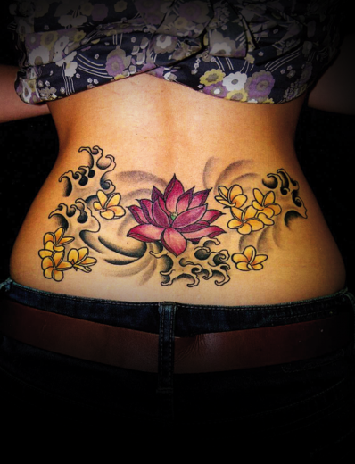 Lotus Flower Tattoo-TB12084