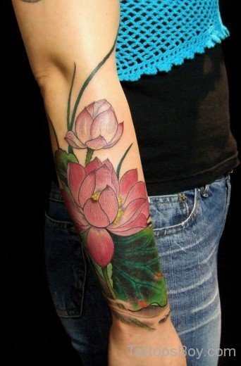 Lotus Flower Tatttoo-TB1082