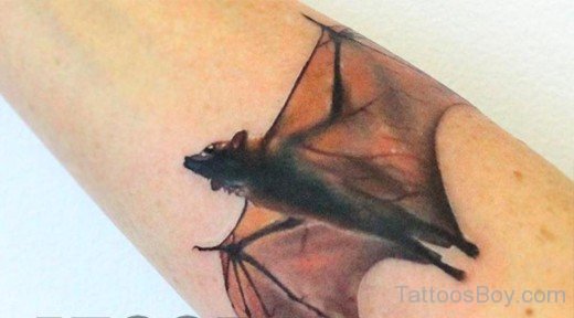 New  Bat Tattoo Design