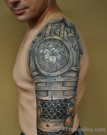 Nice  Armor Tattoo Desighn-TB1111