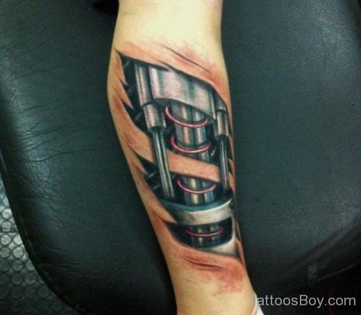 Nice Biomechanical Tattoo-Tb1276