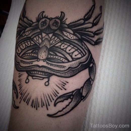 Nice Crab Tattoo-TB12115