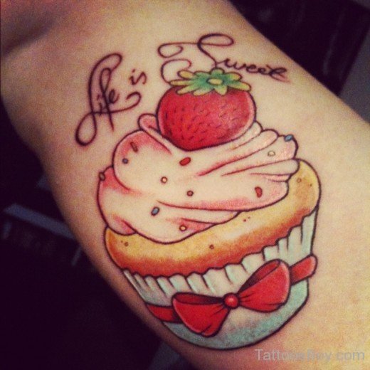 Nice Cupcakes Tattoo-Tb1246