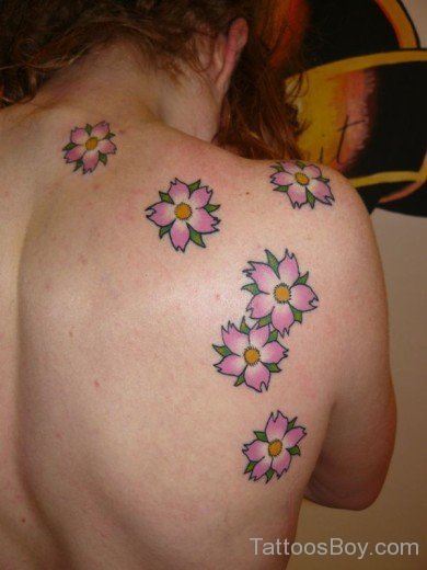 Nice Flower Tattoo-TB1087