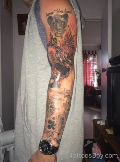 Nice Full Sleeve Tattoo-TB1443