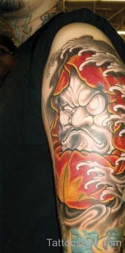 Nice Shoulder Tattoo-TB1115