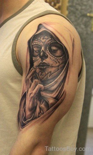 Nice Skull Tattoo-TB12075