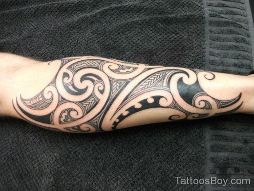 Nice Tribal Tattoo Design-TB1444