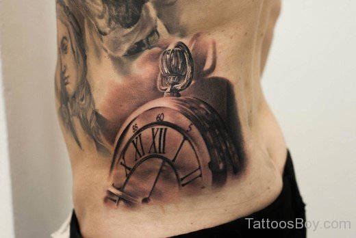 Pocket Watch Tattoo-TB12119