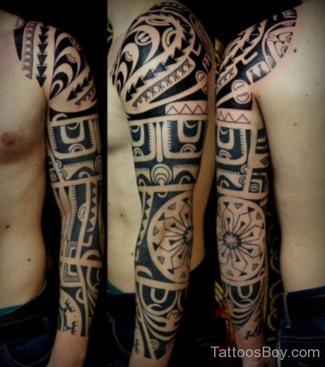 Polynesian Tribal Tattoo-TB1447