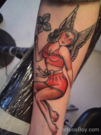 Pretty Angel Tattoo