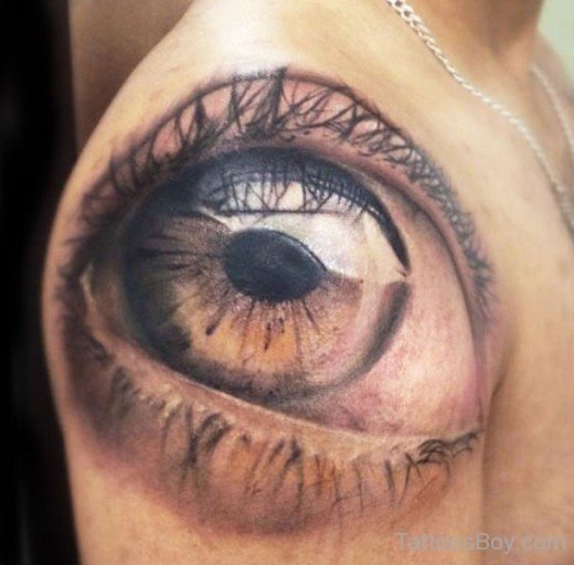 Realistic Eyes-Tattoo Design-tb163
