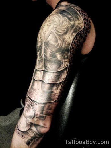 Realstic Armor Tattoo-TB1120