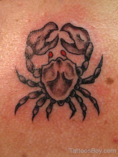 Red Eyes Crab Tattoo-TB12120