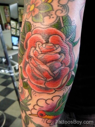 Red Rose Tattoo-TB143