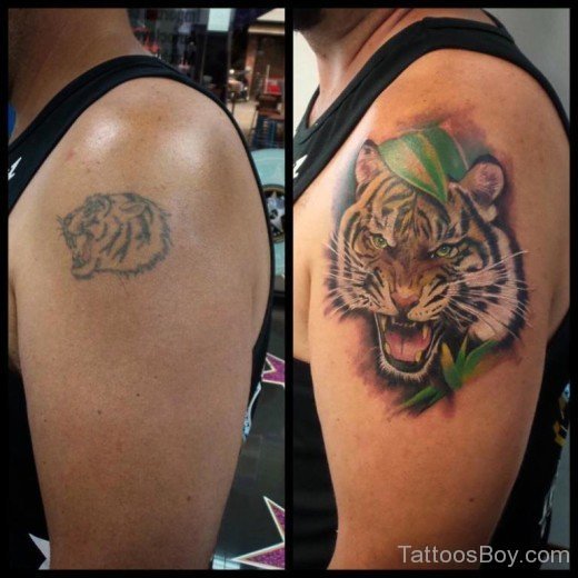 Roaring Tiger Tattoo