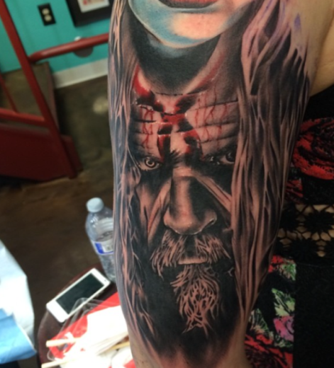 Rob  Zombie Tattoo-TB1044