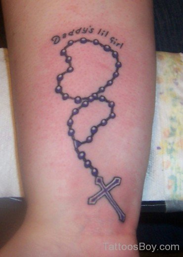 Rosary Tattoo-Tb12089