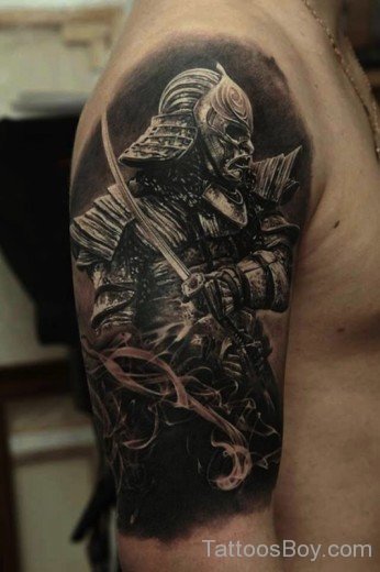 Samurai Armor Tattoo-TB1126