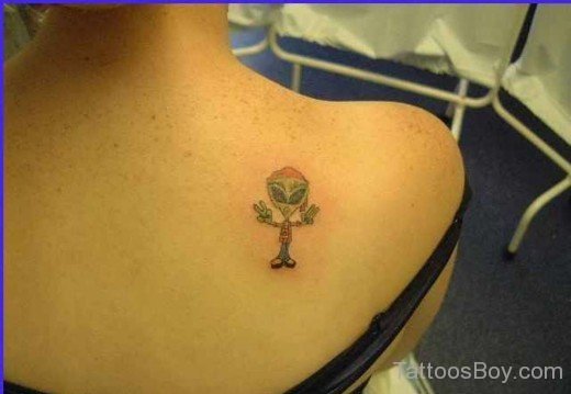Small Alien Tattoo-TB155