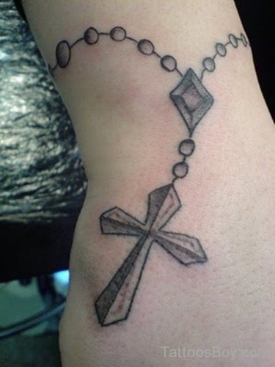 Small Cross Tattoo-Tb1231