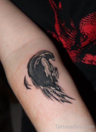 Small Crow Tattoo-TB1134