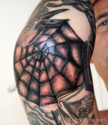 Spiderweb Tattoo-TB1455