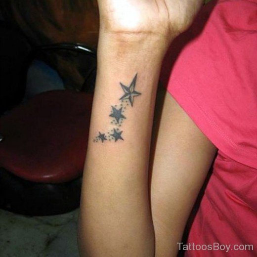 Stars Tattoo On Wrist 4-TB12302