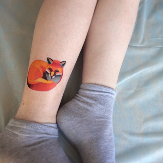  Fox Tattoo  Design
