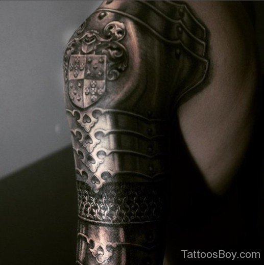 Stylish  Armor Tattoo-TB1133