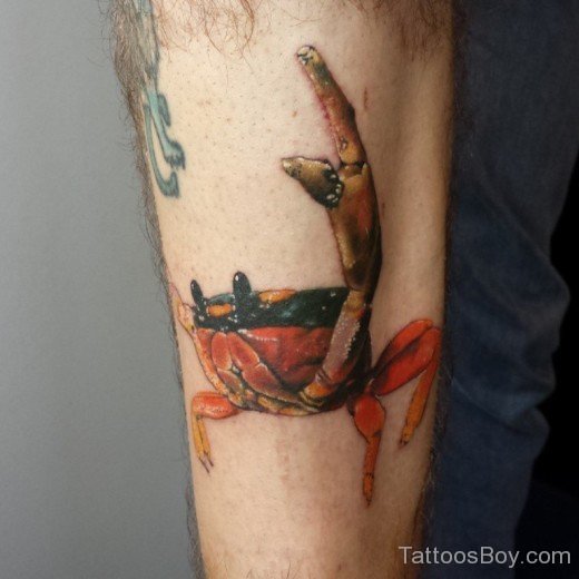 Stylish Crab Tattoo-TB12136