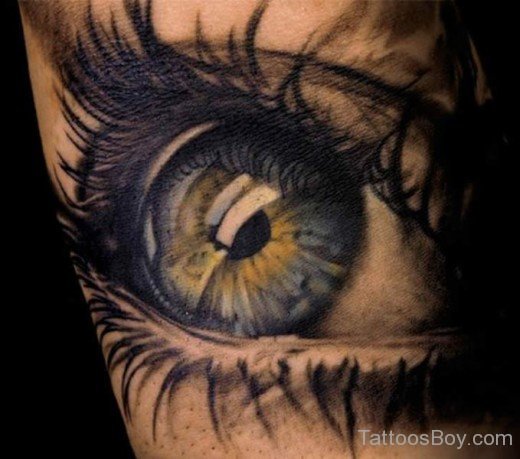 Stylish Eyes-Tattoo-tb172