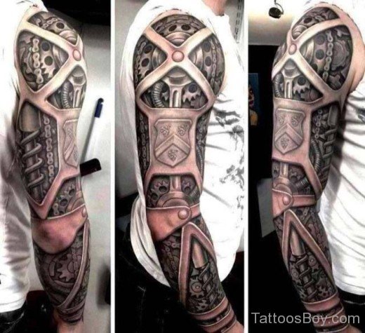 Stylish Full Sleeve Tattoo-TB1264