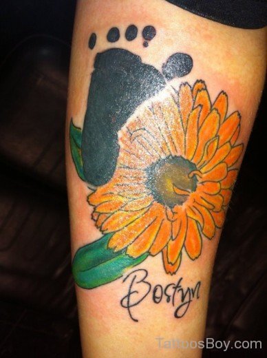 Sunflower Tattoo