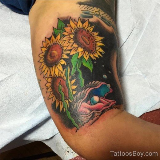 Sunflower Tattoo-TB12311