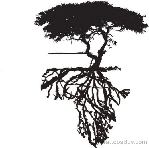 Tree Tattoo Design-TB1090