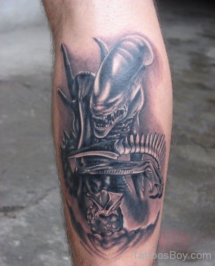 Wonderful  Alien Tattoo-TB156