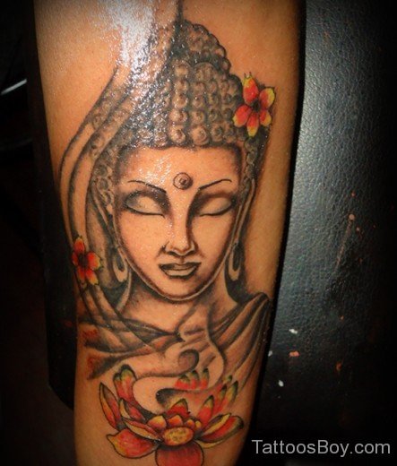 Wonderful  Buddha Tattoo Design-TB1120