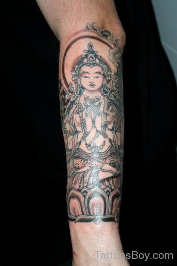 Wonderful Buddha Tattoo Design-TB1121