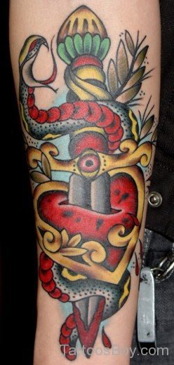 Wonderful Dagger Tattoo-TB12106