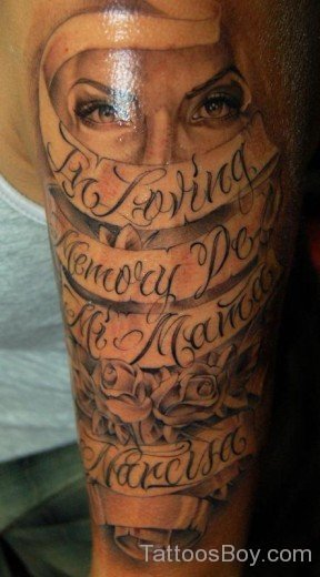 Wording Tattoo