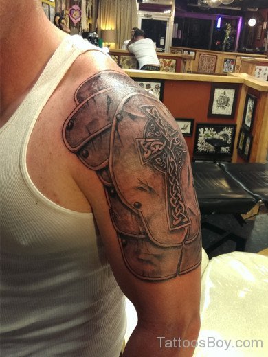 lack Armor Tattoo-TB1107